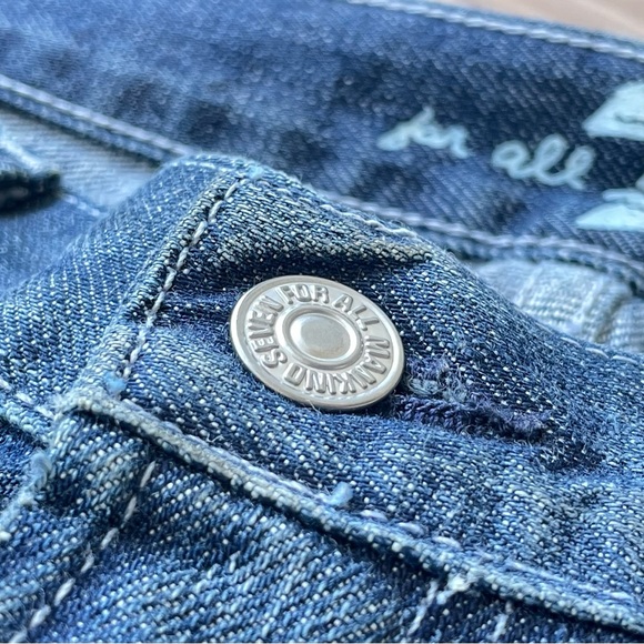 7 for All mankind A Pocket Dark Denim Men’s Jeans 30 T530061U - Picture 8 of 11